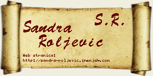 Sandra Roljević vizit kartica